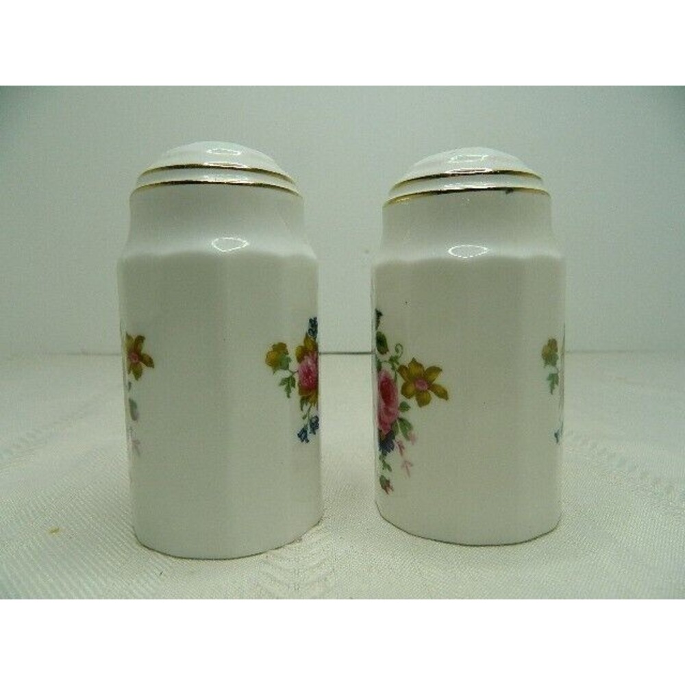Vintage Staffordshire Fine Bone China Salt & Pepper Shakers  Made in England - Picture 3 of 8